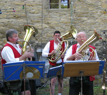Schtzenfest in Mainbernheim mit den "Altmannshuser Musikanten"
